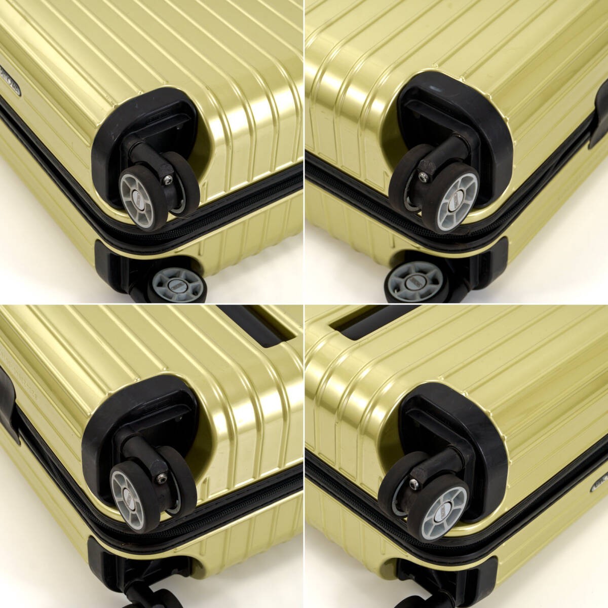Rimowa Salsa Air Mini 22L Gloss Lime Green 4 wheels Carry Case