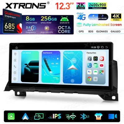 Für BMW 7er F01 F02 NBT Autoradio Android 14 Octa Core 8G+256GB 12,3'' 2K Screen