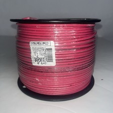 12 AWG Stranded Colonial Wire RED  THHN-THWN-MTW-AWM 500 ft Roll