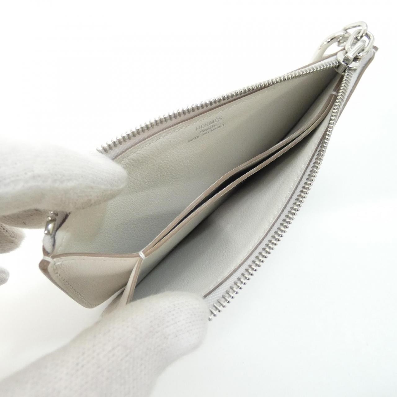 Authentic [Unused] Hermes ZIPENGO CHAINE D`ANCRE 086972CK Card Case #260-008... image 4