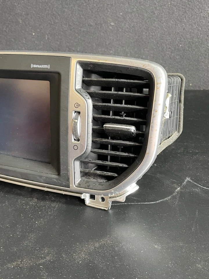 Unidad de pantalla de radio navegación de audio Kia Sportage 2016-2019 96160-D9100WK OEM Foto 2 de 4