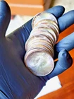 1986 1 oz American Silver Eagle BU Lot of 20 - ASE TUBE - TONED RARE Condition!