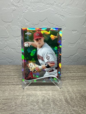 2014 Topps Chrome Aaron Hill Atomic Refractor /10 #217 Arizona Diamondbacks