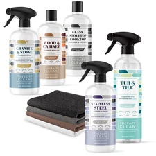 Clean Home Essentials Bundle - Cleaning Supplies Bundle Kit New Home - House ...