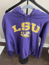 LSU Tigers Purple Large Hoodie