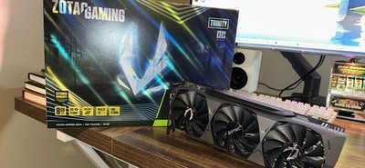 ZOTAC GAMING GeForce RTX 3070 Ti Trinity OC 8GB GDDR6X Graphics Card