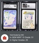 CGC 10 Pokemon 1998 Mew Bandai Sealdass Fancy Graffiti Part 2 #13