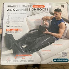 sharper image air compression boots