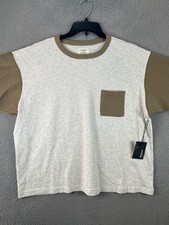 Buck Mason Field Spec 90s Boxy T Shirt Mens Extra Large Two Tone Crew Neck NWT