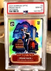 2024 Donruss Optic Drake Maye Uptowns Rookie SSP #4 Patriots PSA 10