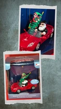 Santa's Best Musical PLAYS Little St Nick Claus Elf Lightup Convertible Ornament