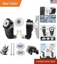 2PCS 24V RS555 35000RPM High-Speed Steel Gears Motor Gearbox for Power Wheels...