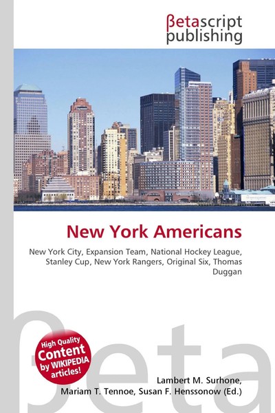 Lambert M. Surhone (U. A.) | New York Americans | Taschenbuch | Englisch (2026)-image
