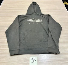 Sitka Gear Pullover Hoodie Men's M Brown Sweatshirt Logo Hunting