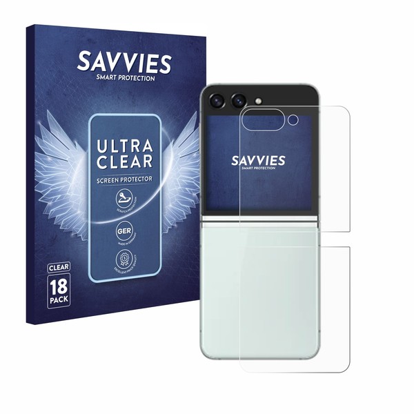 18X Schutzfolie FüR Samsung Galaxy Z Flip 5 (RüCkseite) Displayschutz-image