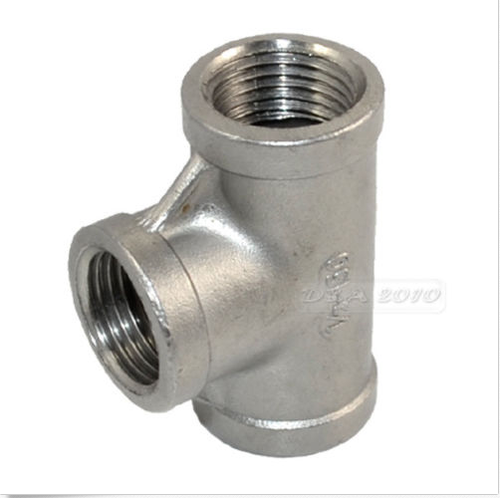 1/4-2" Tee 3 way Female Stainless Steel 304 Threaded Pipe Fitting NPT - Picture 2 of 2
