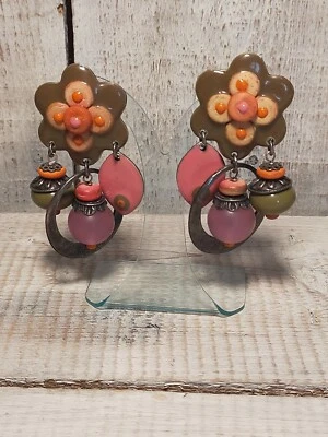 boucles d'oreilles clips Vintage Taratata - Photo 1/4