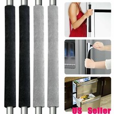 2/4Pc Kitchen Appliance Handle Cover Decor Smudges Door Refrigerator Fridge Oven