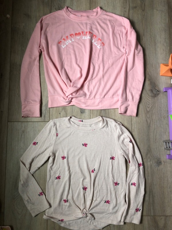 Gap Kids girl sweater top size M (8) lot of 2 EUC