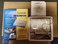 WESTINGHOUSE 3-CHANNEL Add-On Intercom Whi-3S NEW IN BOX