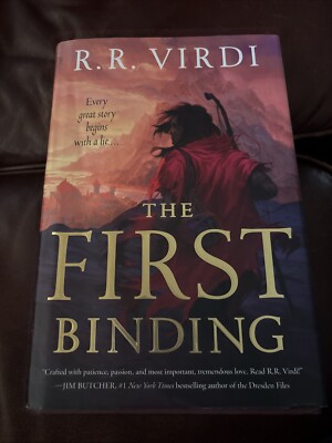 The First Binding (Tales of Tremaine, 1) -  By Virdi, RR , 1st Edition, HC DJ