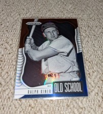 2021 RALPH KINER PRIZM RED WHITE BLUE OLD SCHOOL INSERT (PIRATES)