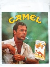 Tragetaschen / Plastikt&uuml;ten mit "Camel" oder "Brand" Zigaretten-Marken-Werbung&nbsp;