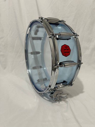 Transparent Blue Acryl Snare Drum SD14x5,5-TB - Bild 6 von 6