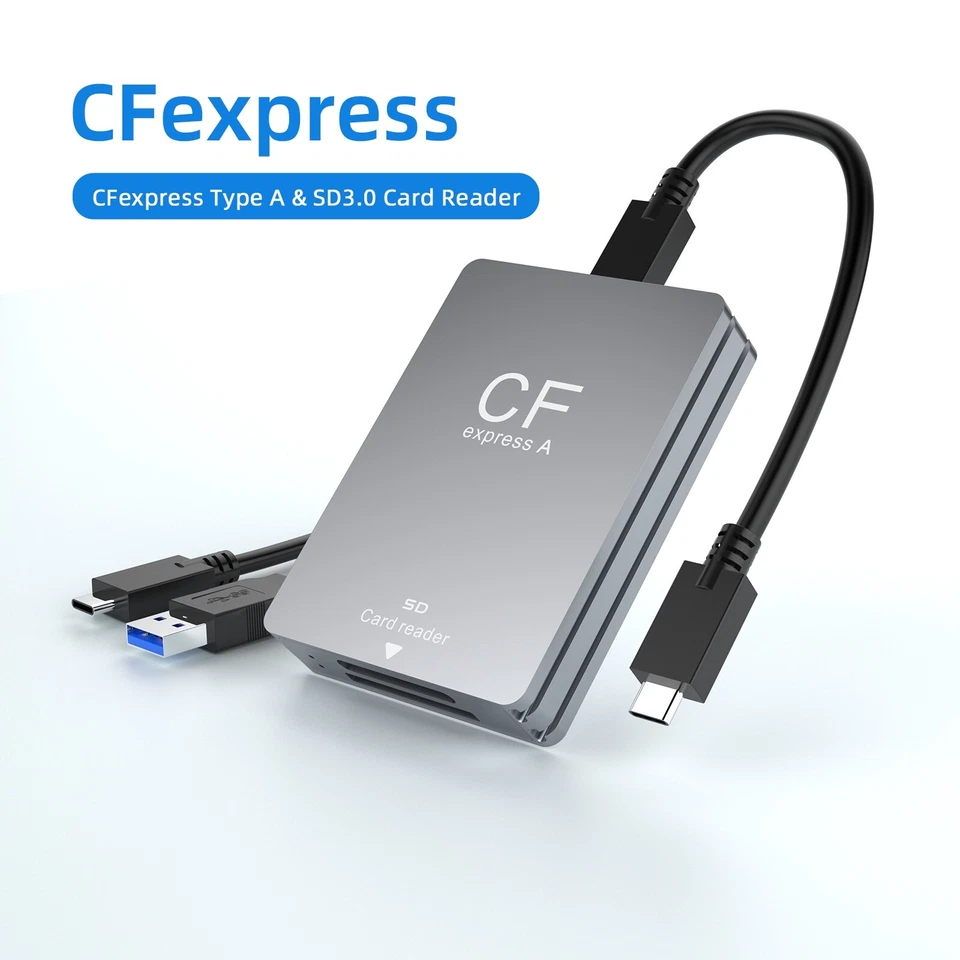 Sony CFexpress Type A&SD Card Reader High-Speed Dual Slot USB 3.2-For Cameras/PC - Image 2 of 4