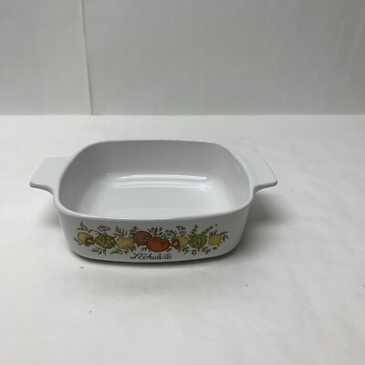 Corning Ware SPICE OF LIFE L'Echalote A-1-B 1 Quart Casserole No Lid