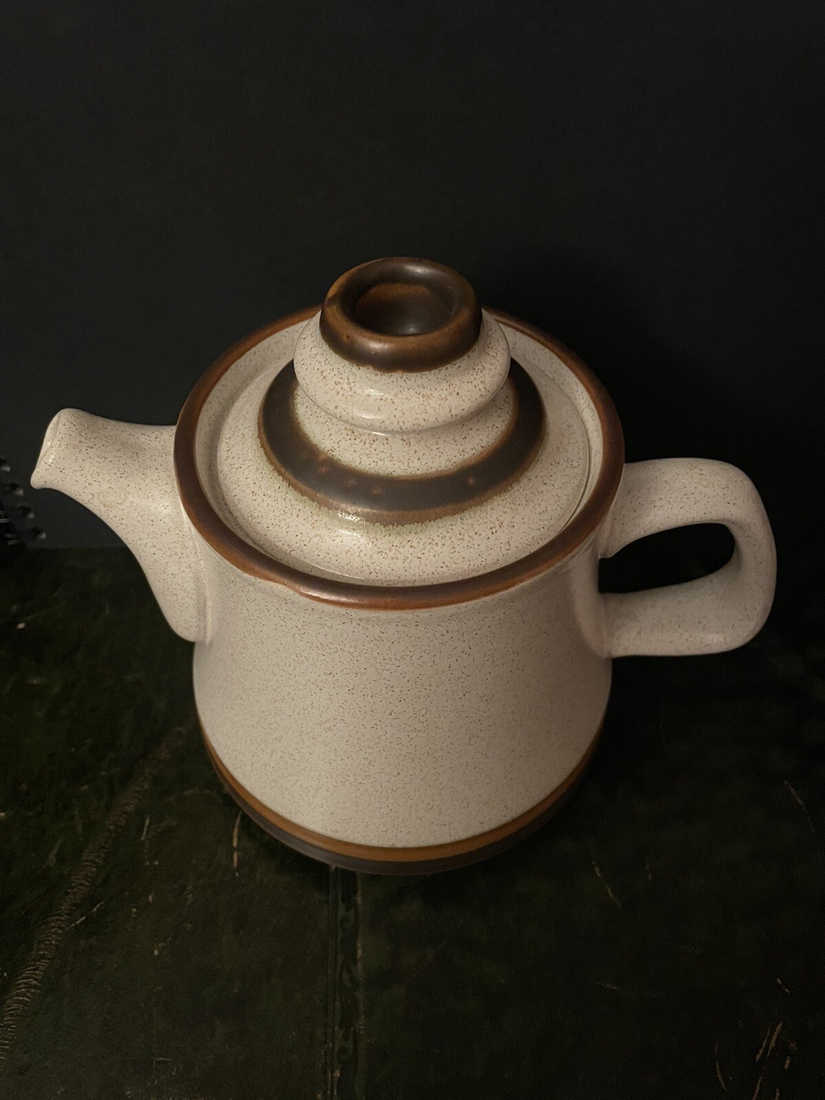 Denby 1970’s Potters Wheel Teapot. Vintage Retro Kitchen eBay