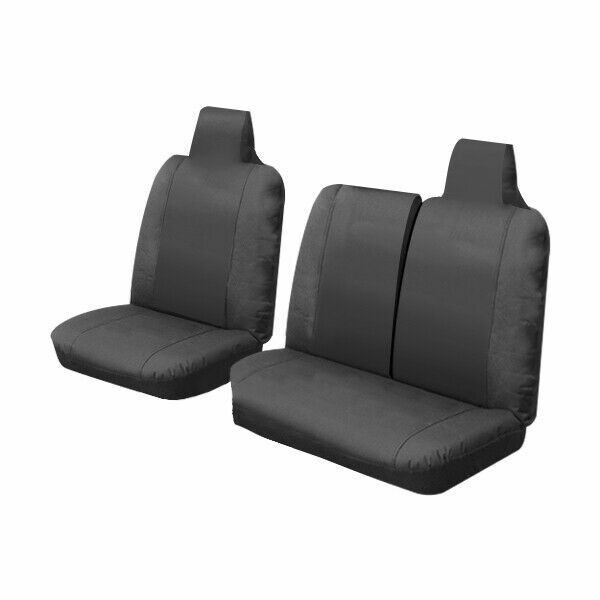Ilana OUT6055CHA Canvas Car Seat Cover for Toyota Hiace LWB/SWB Van