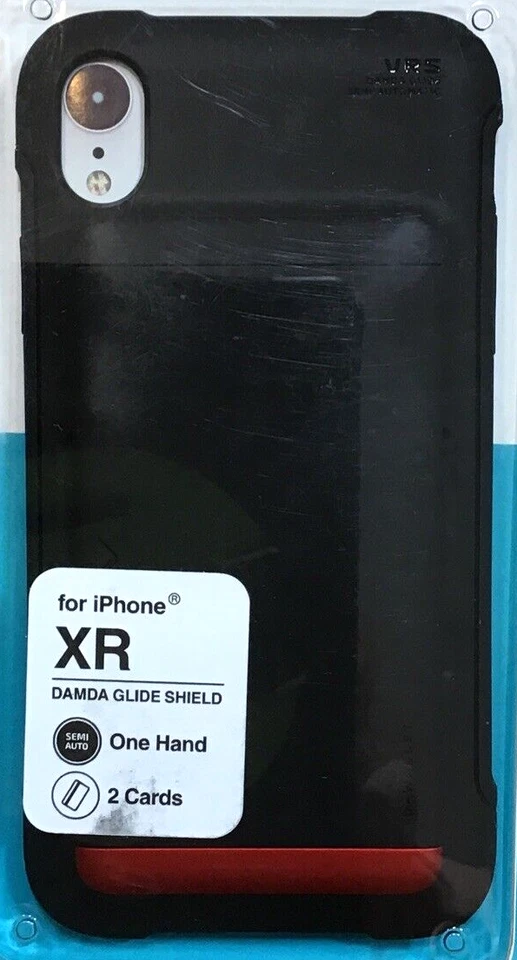 VRS Design Damda Wallet Case Glide Shield Apple iPhone-XR-X/XS-Note 10/+ Black - image 3 of 4
