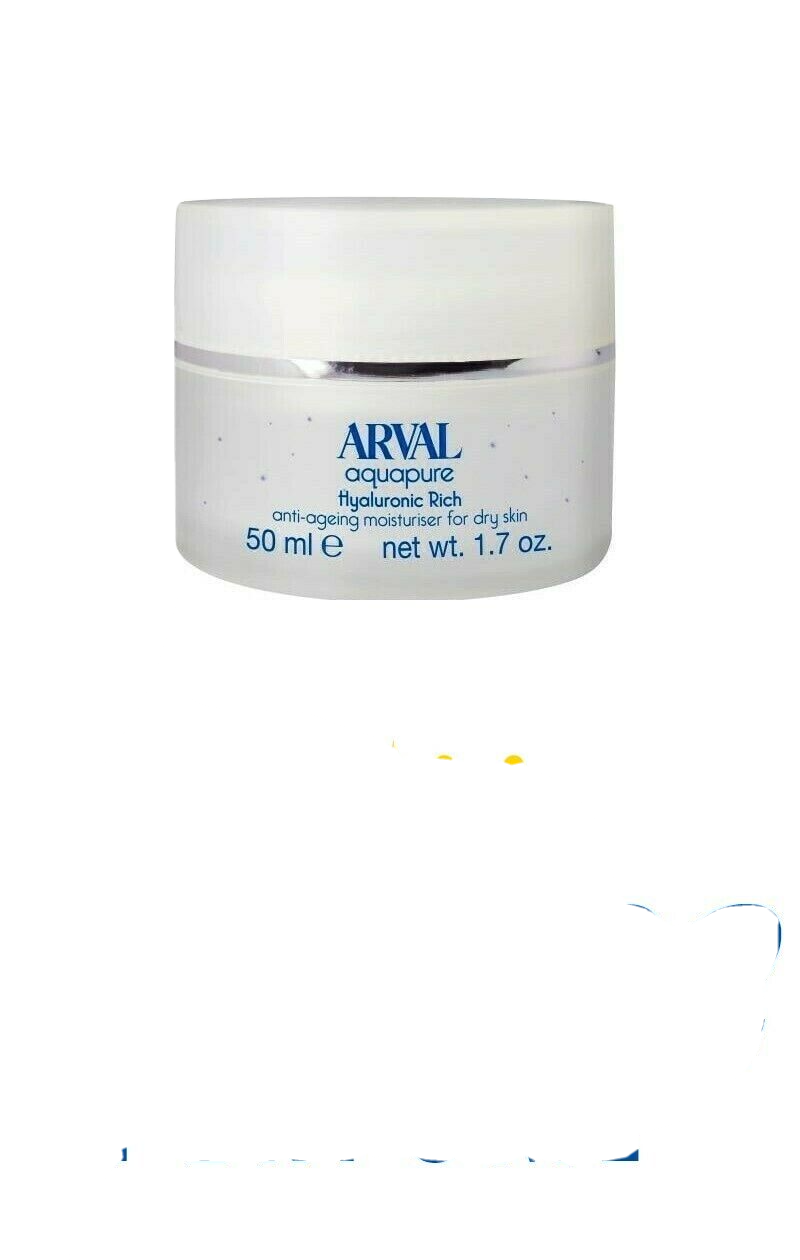 ARVAL AQUAPURE HYALURONIC RICH ANTI AGEING MOISTURIZER FOR DRY SKIN - 50 ml