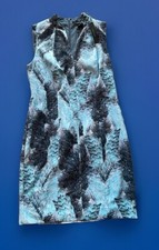 T Tahari Velvet Aberdeena Dress Sleeveless Stand-Up Collar Lined Sz 12 NWT $148