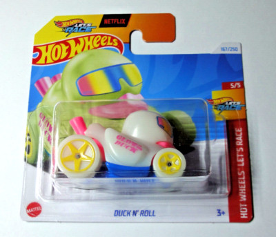 Hot Wheels Let's Race - Duck N' Roll - Glow in the duck - Netflix - HTC11