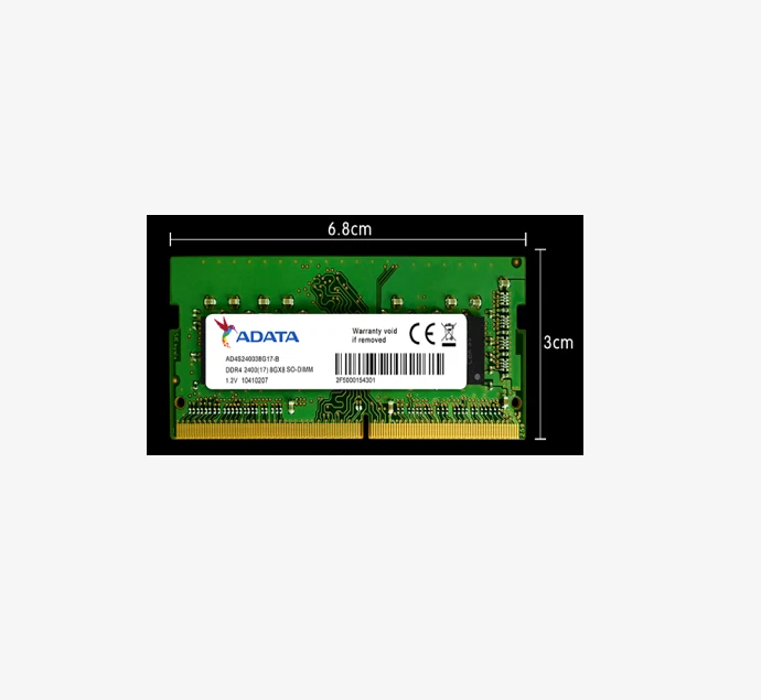 ADATA 8GB DDR4 RAM PC4-19200 LAPTOP Notebook Memory 2400MHz 260pin SODIMM CL15 - Image 3 of 3