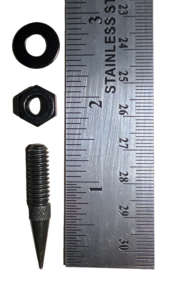 Audio HIFI Isolation Spike Feet - Carpet Spike Feet  1/4-20 Thread (4 to a set) - Image 4 of 4