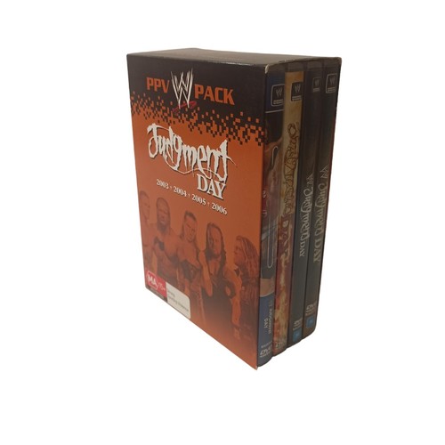 WWE PPV Pack Judgment Day 2002-2005 DVD Sport World Wrestling Entertainment - Picture 3 of 24