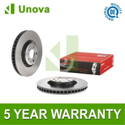 Brake Disc Front Unova Fits Audi A4 2015- A5 2016- Q5 2016- Q7 2015-