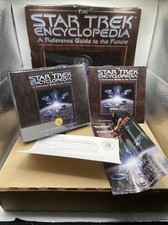 Star Trek Encyclopedia - 4 CD ROMs - Windows 95  Mac 1997
