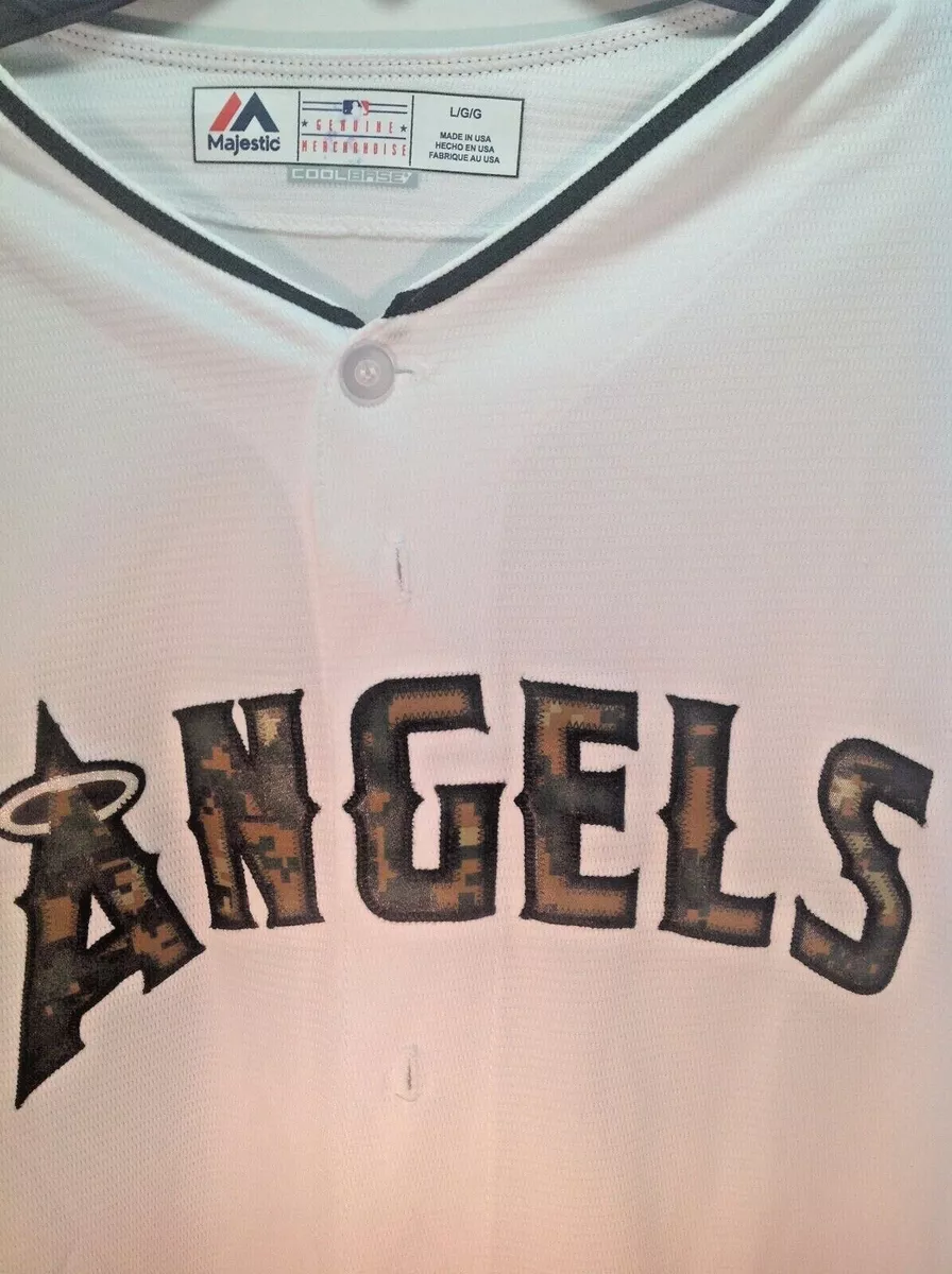 MLB Los Angeles Angels (Mike Trout) Men's Replica Baseball Jersey