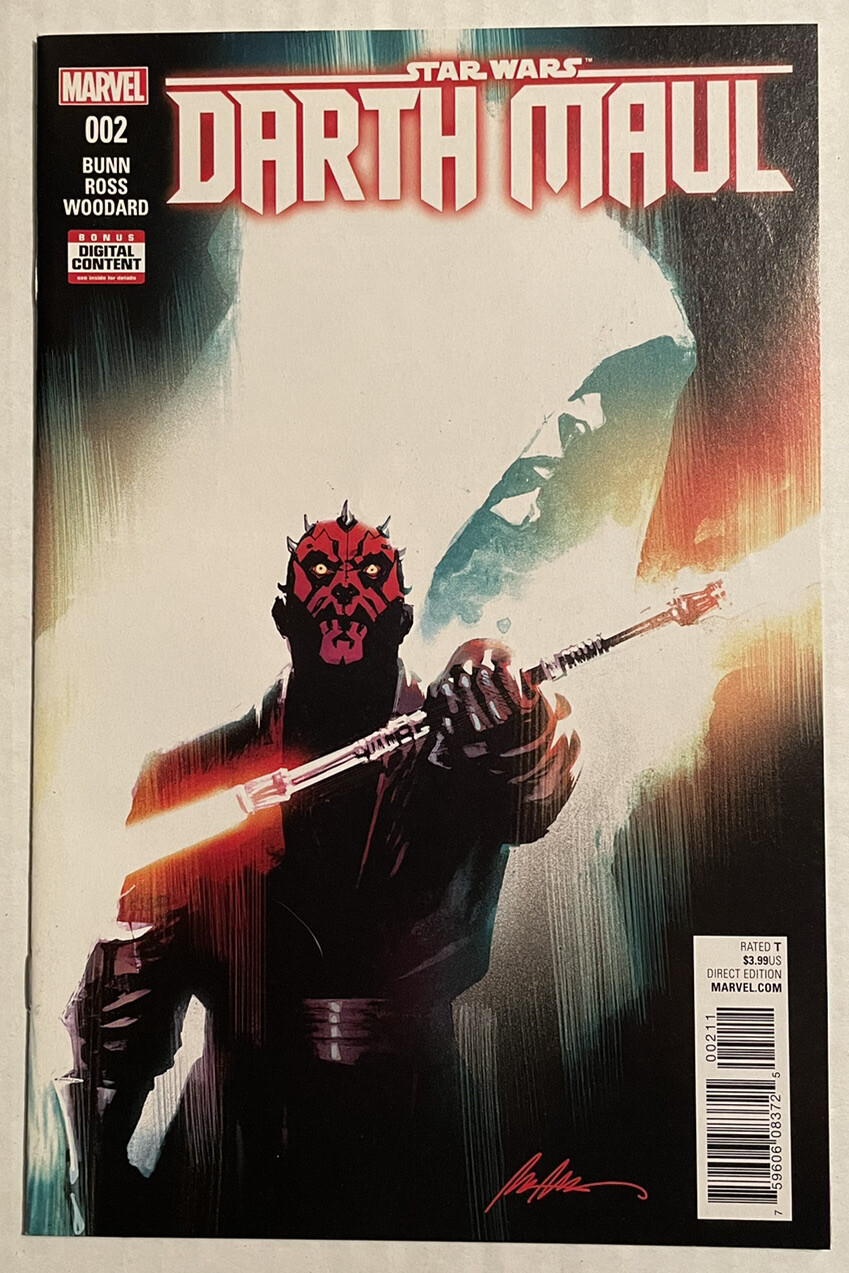 Star Wars Darth Maul #2 | 1st app Cad Bane | Cullen Bunn | Marvel Comics 2017