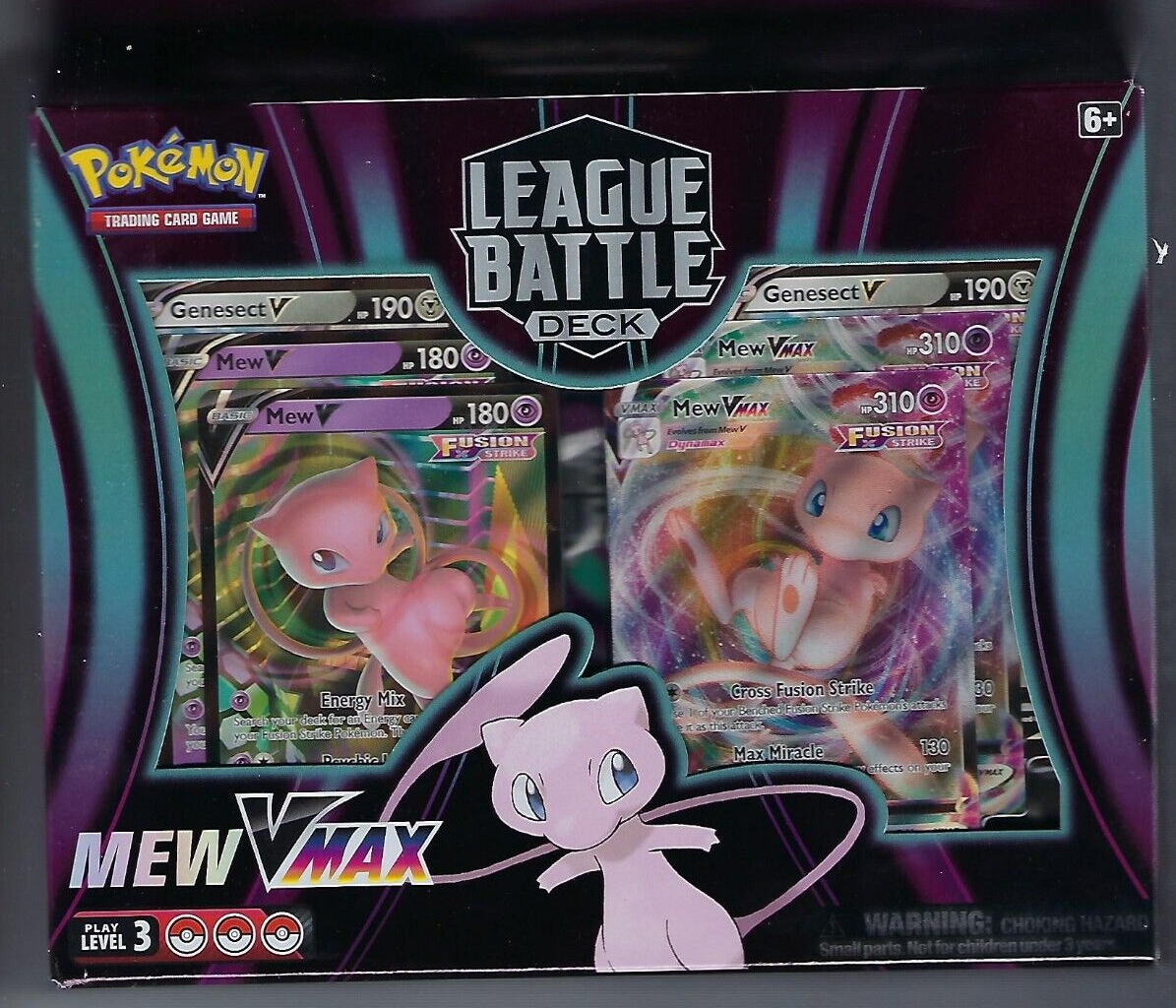 Mew VMAX League Battle Deck Revealed, PokeGuardian