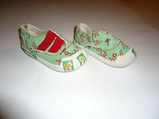 1 Pair Toddler Girls Baby Won green Shoes - Size 4