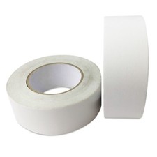 DOUBLE-SIDED Sticky Tape 50mm (2") White Two Sided Adhesive for Mounting/Fixing