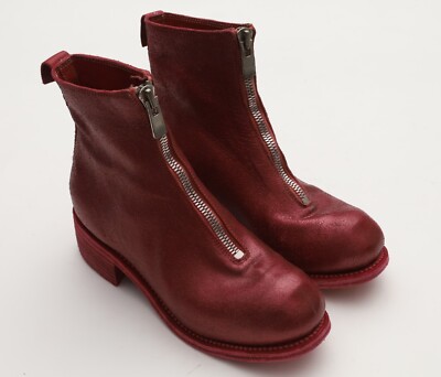 Guidi PL1 Womens Boots Size 36-US 6 in Red Horse Grain Full