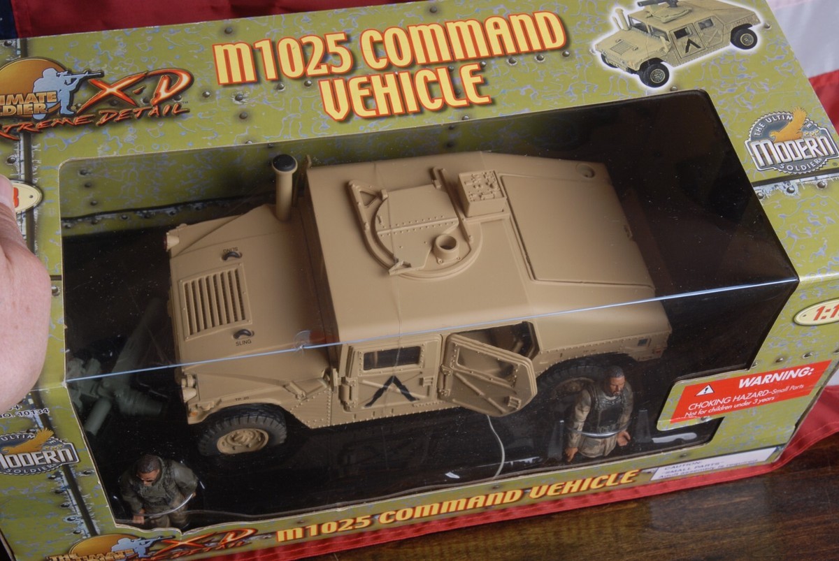 21st Century Toys Ultimate Soldier US Army Desert M1025 Humvee