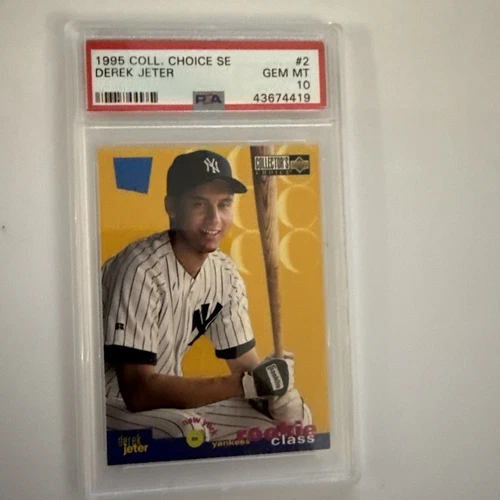 1995 Upper Deck Collectors Choice SE Derek Jeter RC #2 PSA 10 HOF Yankees