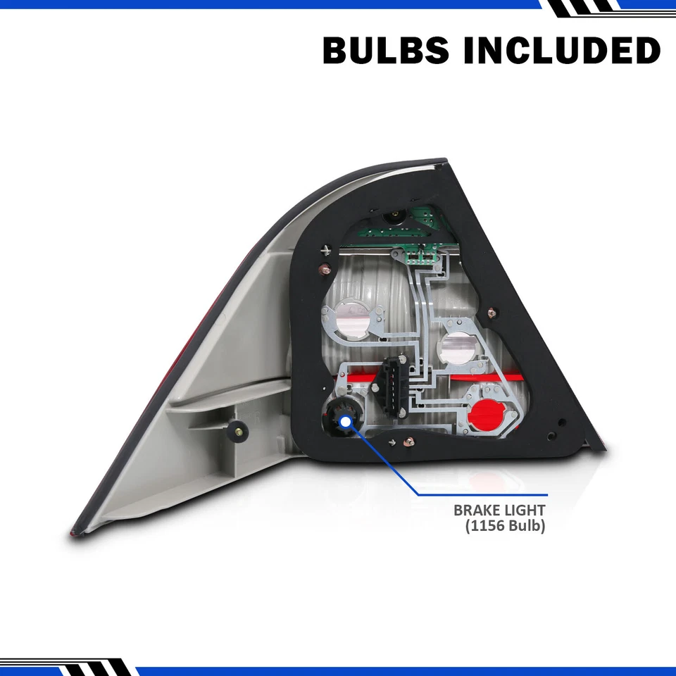 适用于 00-06 梅赛德斯奔驰 W220 S 级 S430 S500 S550 S600 烟 LED 尾灯 — 第 2/4 张图片